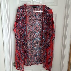 Anthropologie Feathers by Tolani Kimono